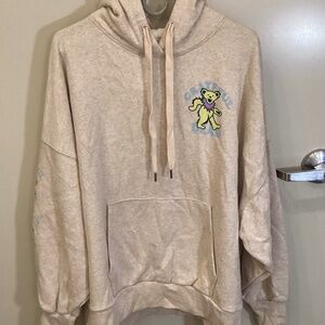 AMERICAN EAGLE AE GRATEFUL DEAD BIG HUG HOODIE WOMEN’S MEDIUM OVERSIZED FIT